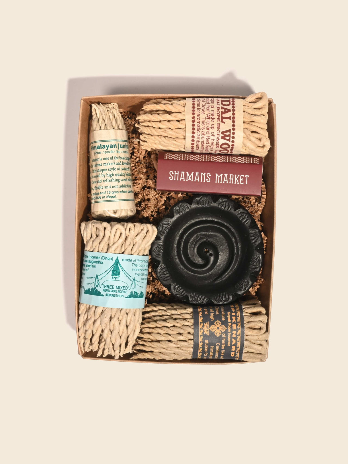 Rope Incense Sampler Gift Box