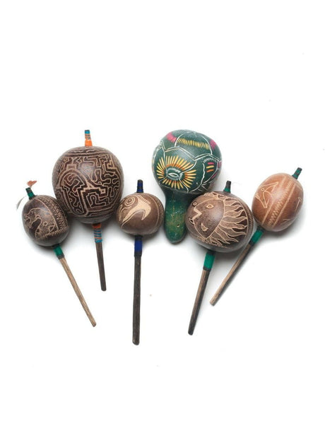 Gourd Rattles Peruvian Amazon Gourd Rattle - DISCOUNTED/2nds