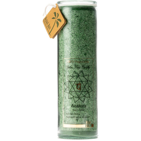 Healing Chakra Eco Palm Jar Candle