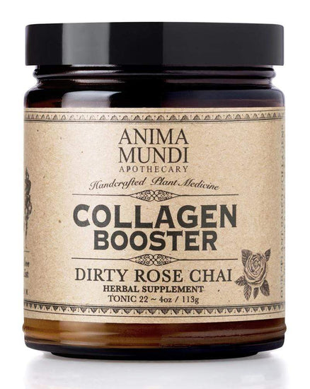 Herbal Elixir COLLAGEN BOOSTER Dirty Rose Chai: Plant-based