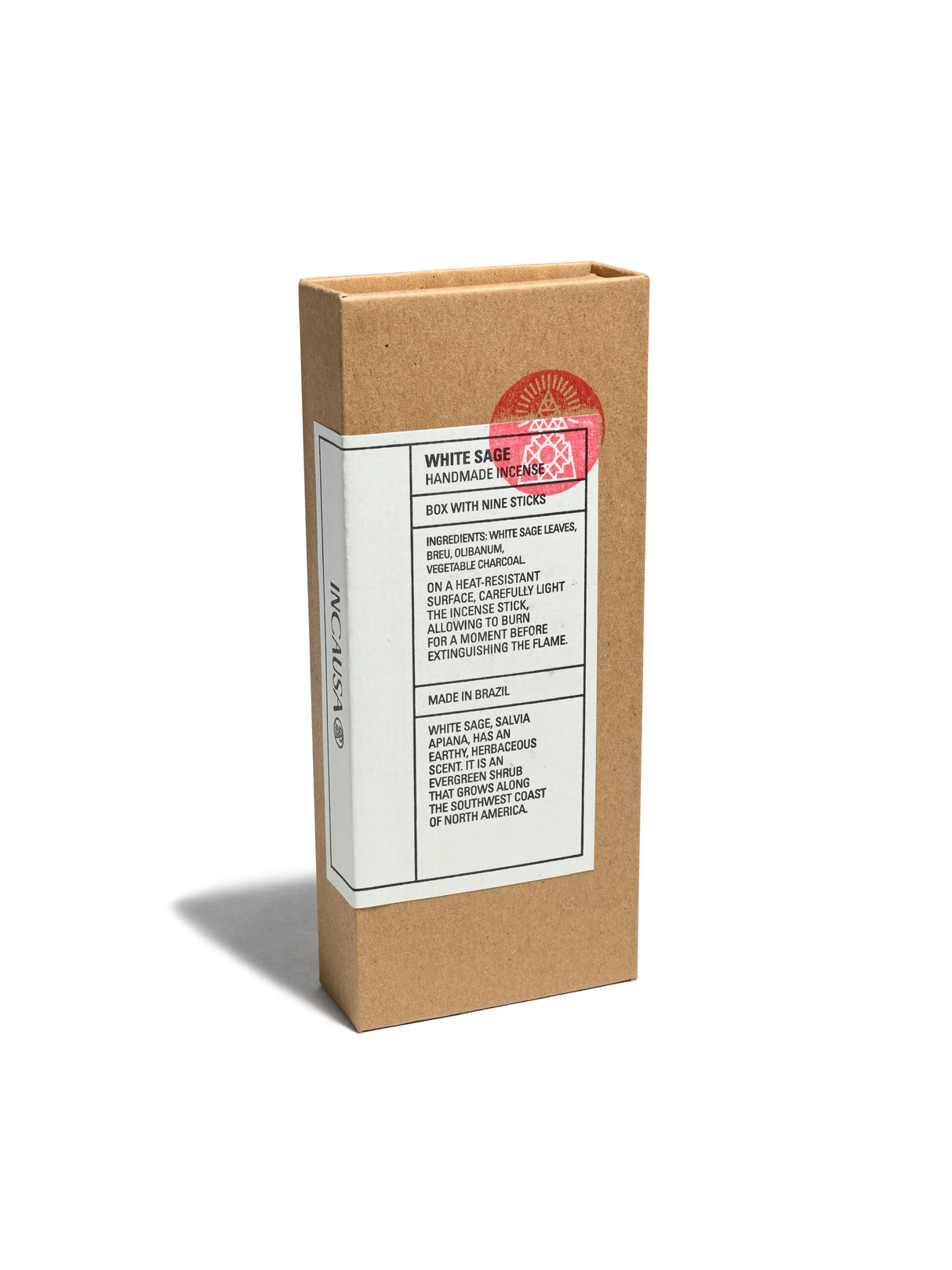 Artisanal Breu Resin - White Sage Blend Incense Sticks