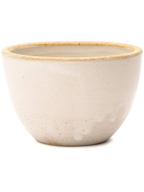 Incense Bowls White Clay Stoneware Glazed Smudge Bowl - Large