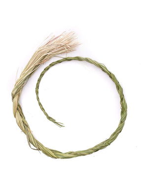 Incense Braid Medium: 25-28 in Sweetgrass Incense Braid