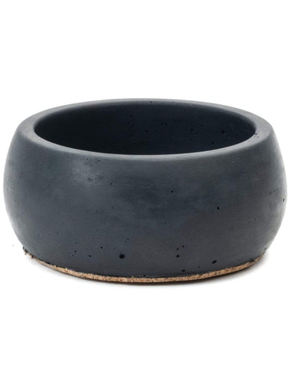 Incense Burners Black Concrete Offering Vessel
