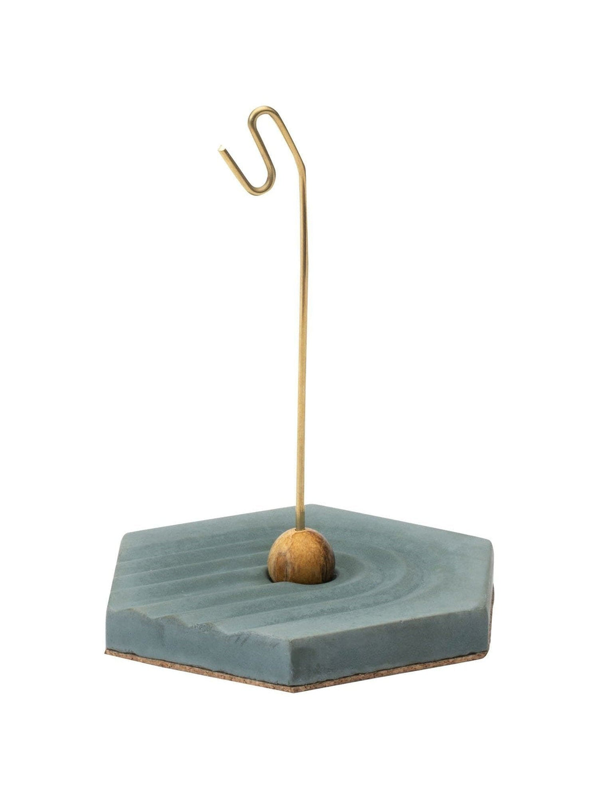 Incense Burners Blue Fog Hexahedron Concrete Incense Burner