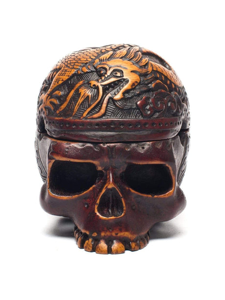 Incense Burners Carved Resin Skull Incense Burner