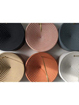Concentric Bands Concrete Incense Burner | ib87-Coral