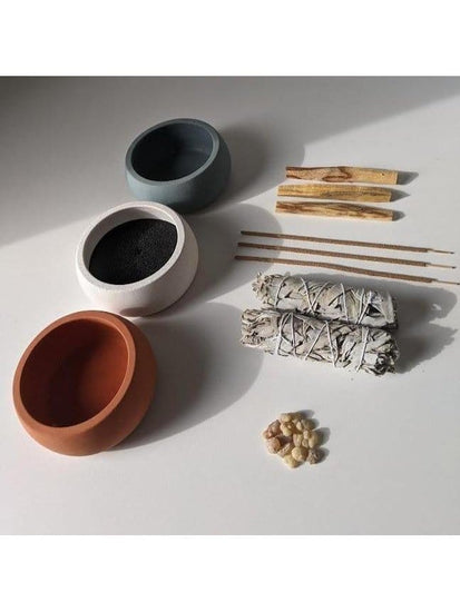 Concrete Offering Vessel | ib88-Terra Cotta