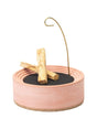 Incense Burners Coral Concentric Bands Concrete Incense Burner