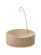 Incense Burners Sand Concentric Bands Concrete Incense Burner