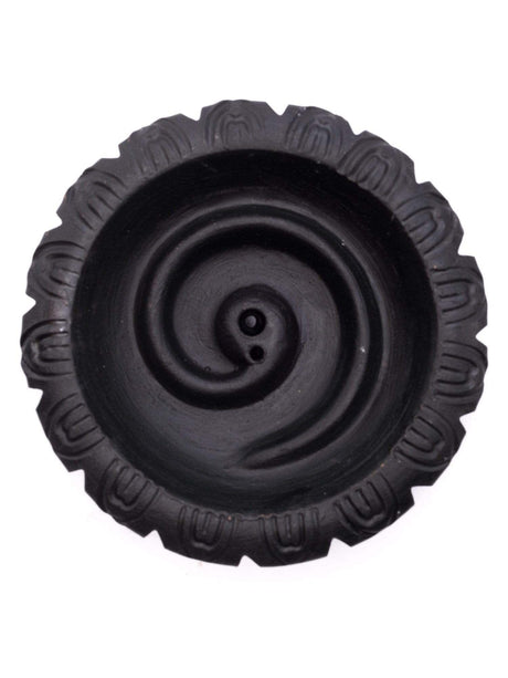 Incense Burners Spiral Design Clay Rope Incense Burner | ib73