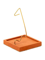 Incense Burners Terra Cotta Quadrate Concrete Incense Burner