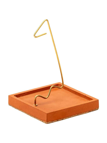 Incense Burners Terra Cotta Quadrate Concrete Incense Burner