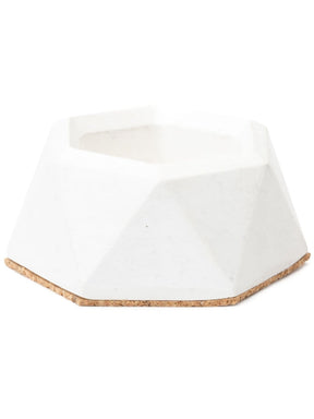 Incense Burners White with Black Aggregate Hearth Concrete Incense Burner