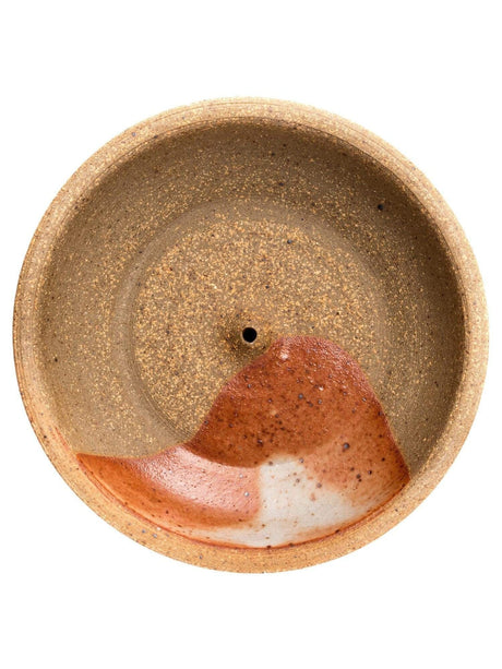 Incense Stick Burners Clay Stoneware Glazed Incense Holder ib54-Shino