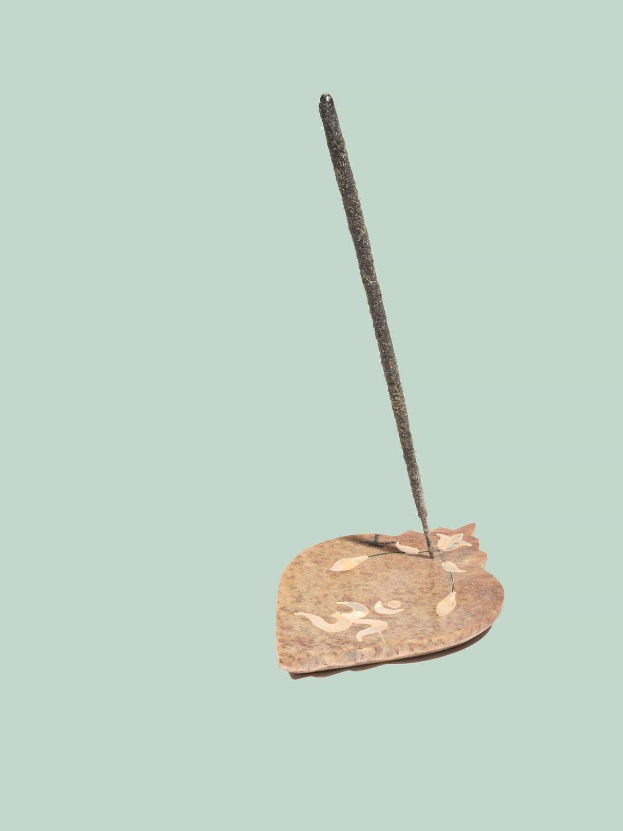 Om Lotus Incense Holder