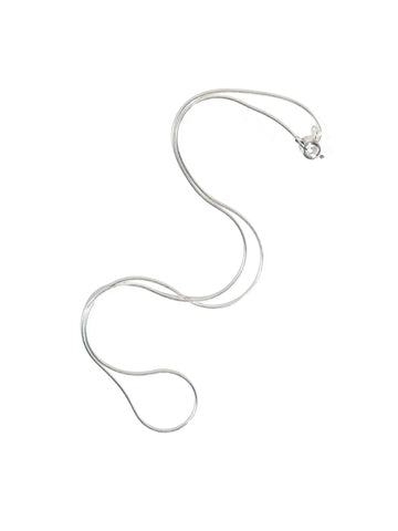 Round Chain Necklace - Sterling Silver