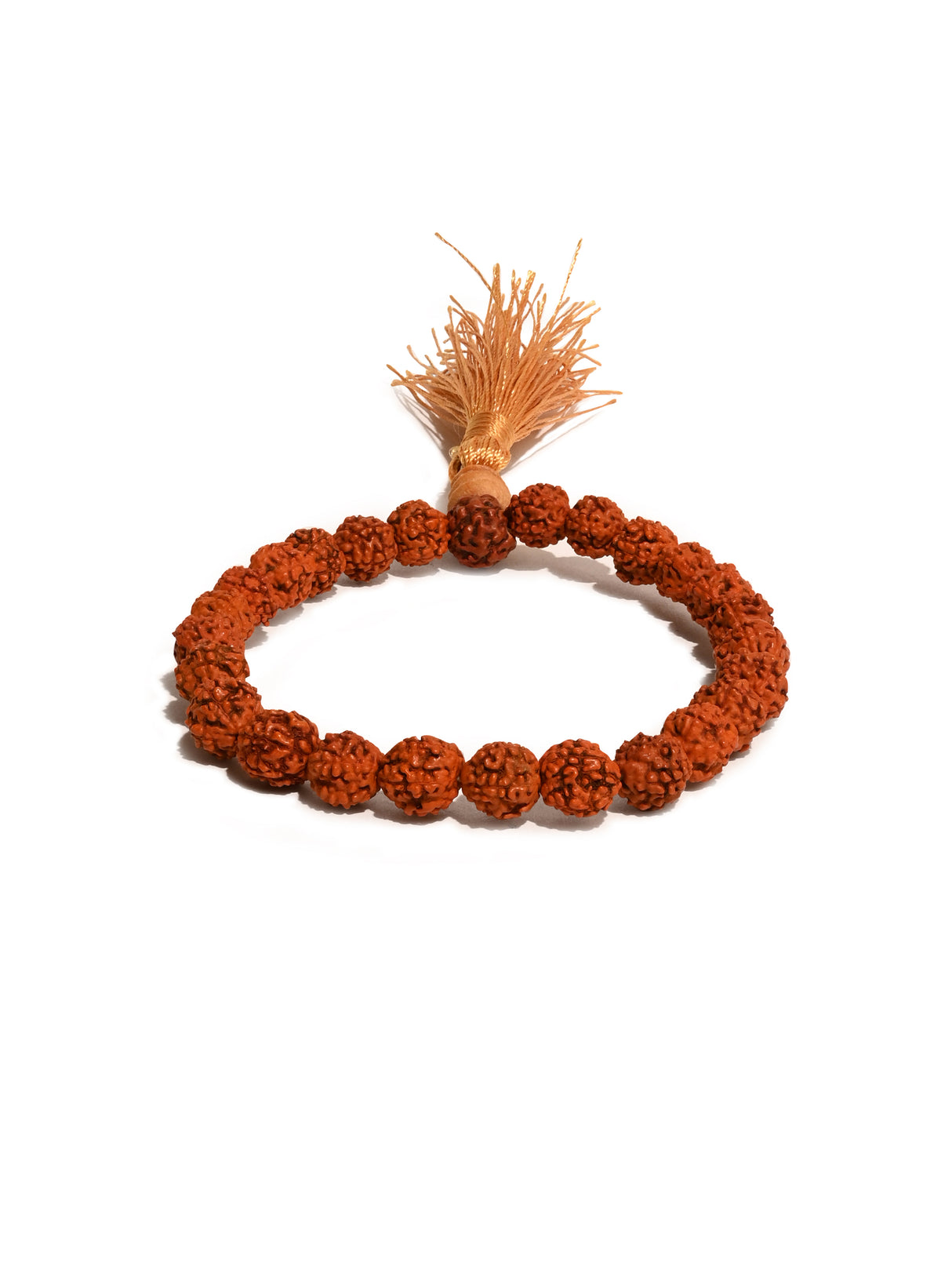 Nepali Rudraksha Bead Wrist Mala - Stretchy