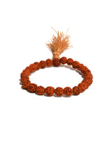 Nepali Rudraksha Bead Wrist Mala - Stretchy