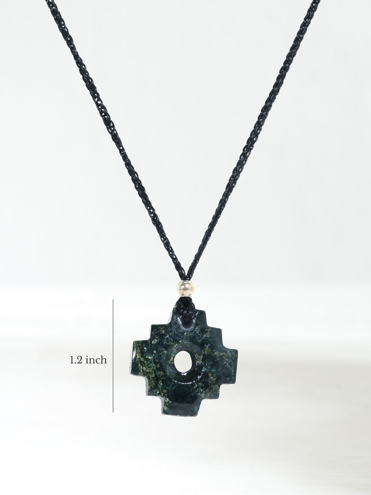 Peruvian Chakana Necklace - Machu Picchu Stone Dimension | j0215