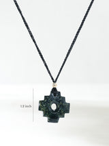 Peruvian Chakana Necklace - Machu Picchu Stone Dimension | j0215