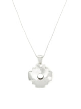 950 Sterling Silver Peruvian Chakana Necklace - Convex