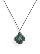 Peruvian Chakana Necklace with Center Stone
