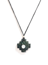 Peruvian Chakana Necklace with Center Stone