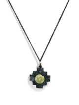 Peruvian Chakana Necklace with Center Stone