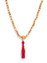 Palo Santo Wood Prayer Bead Mala Knotted