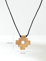 Palo Santo Chakana Necklace