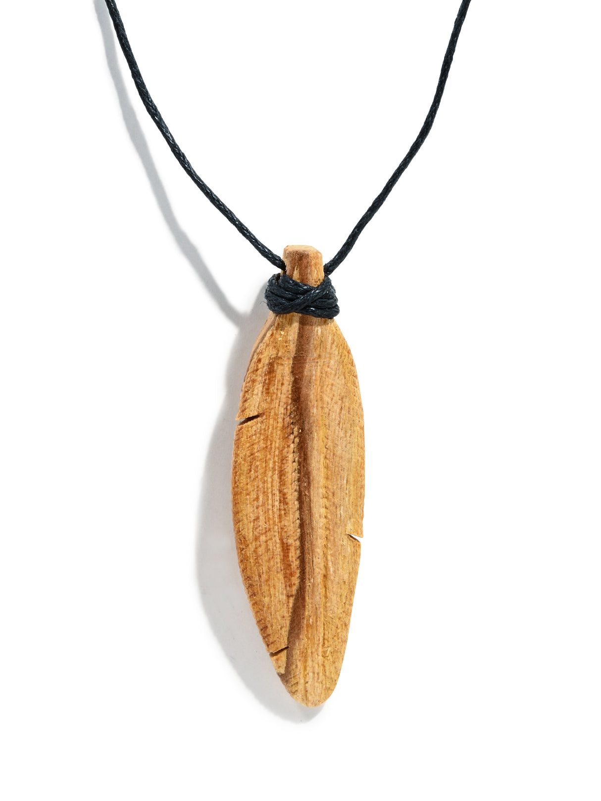 Palo Santo Feather Necklace
