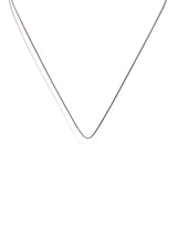 Waxed Cotton Cord Necklace 16-18 in