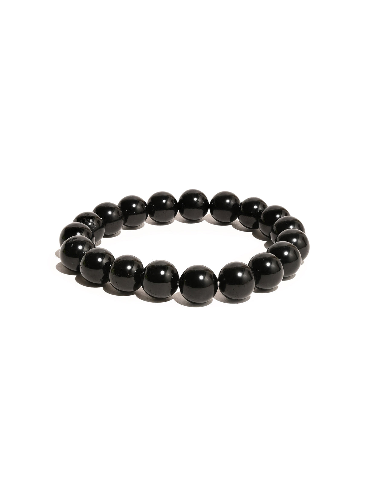 Black Tourmaline Bead Bracelet