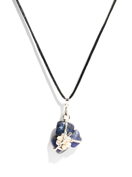 Archangel Michael Gemstone Amulet Pendant | js17-AA1 | Shamans Market