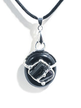 Protection Black Tourmaline Gem Drop Pendant