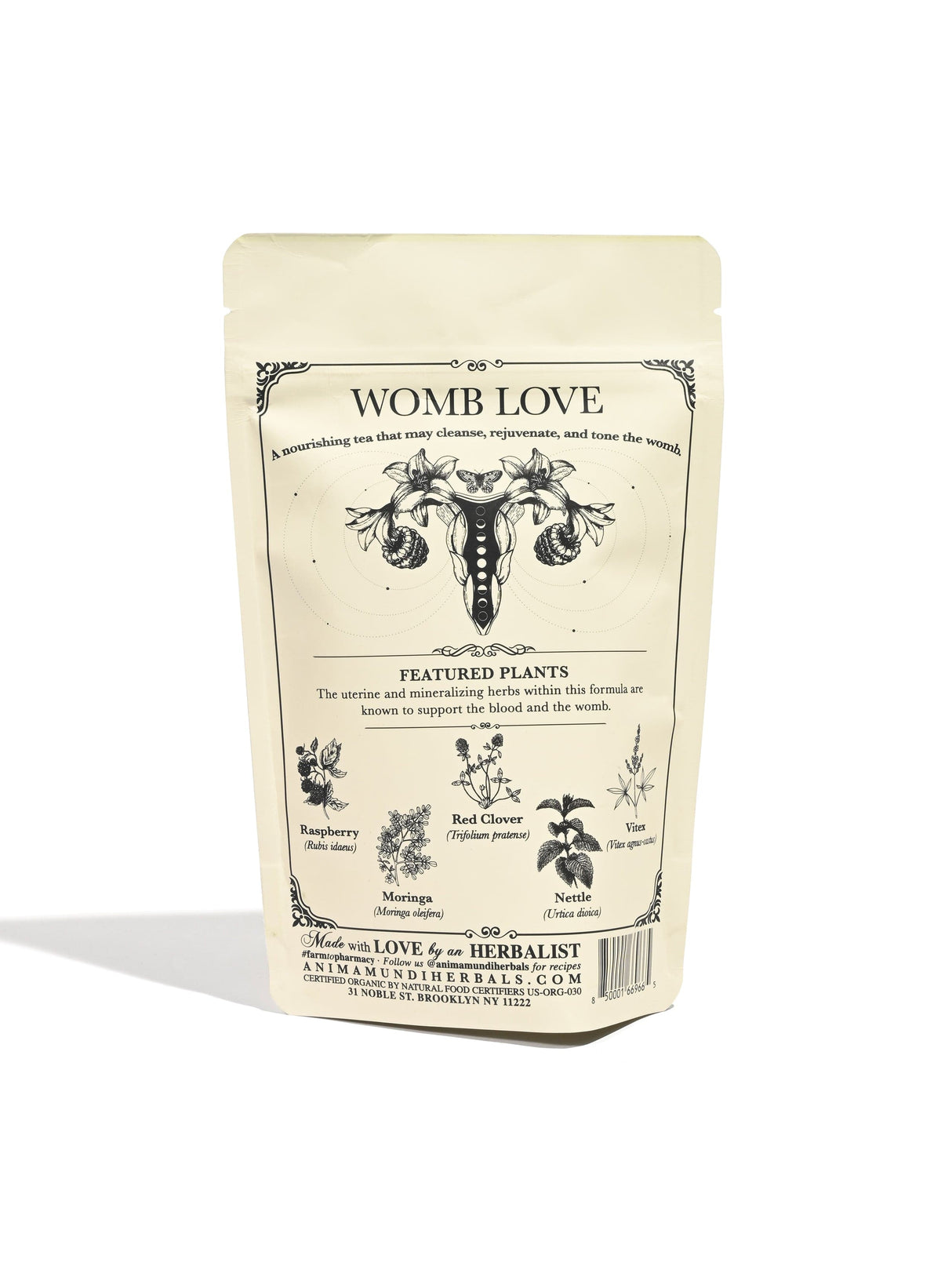 Loose Teas Womb Tea: Nourish, Tone + Rejuvenate