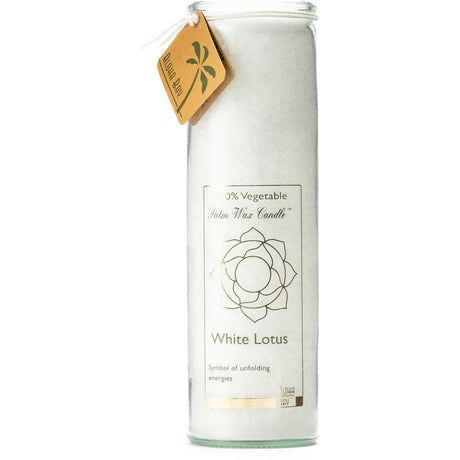 Lotus Chakra Eco Palm Jar Candle