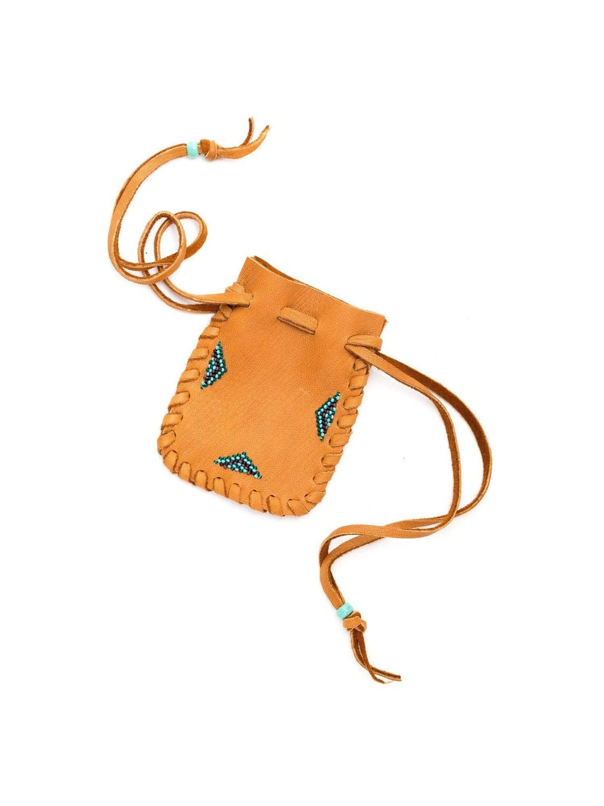 Medicine Bags Beaded Leather Medicine Bag