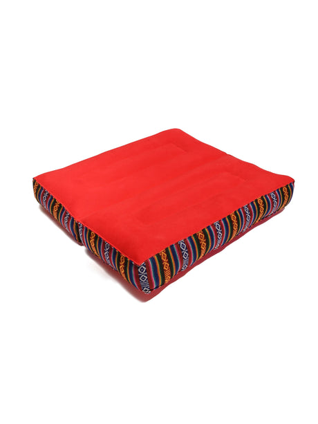 Foldable Lotus Meditation Cushion | pl009-Red
