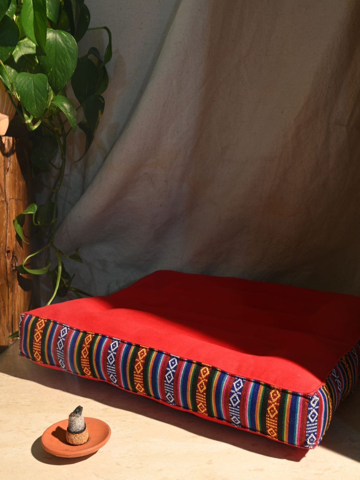 Foldable Lotus Meditation Cushion