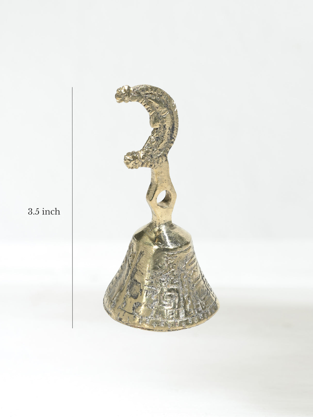 Peruvian Brass Bell Moon