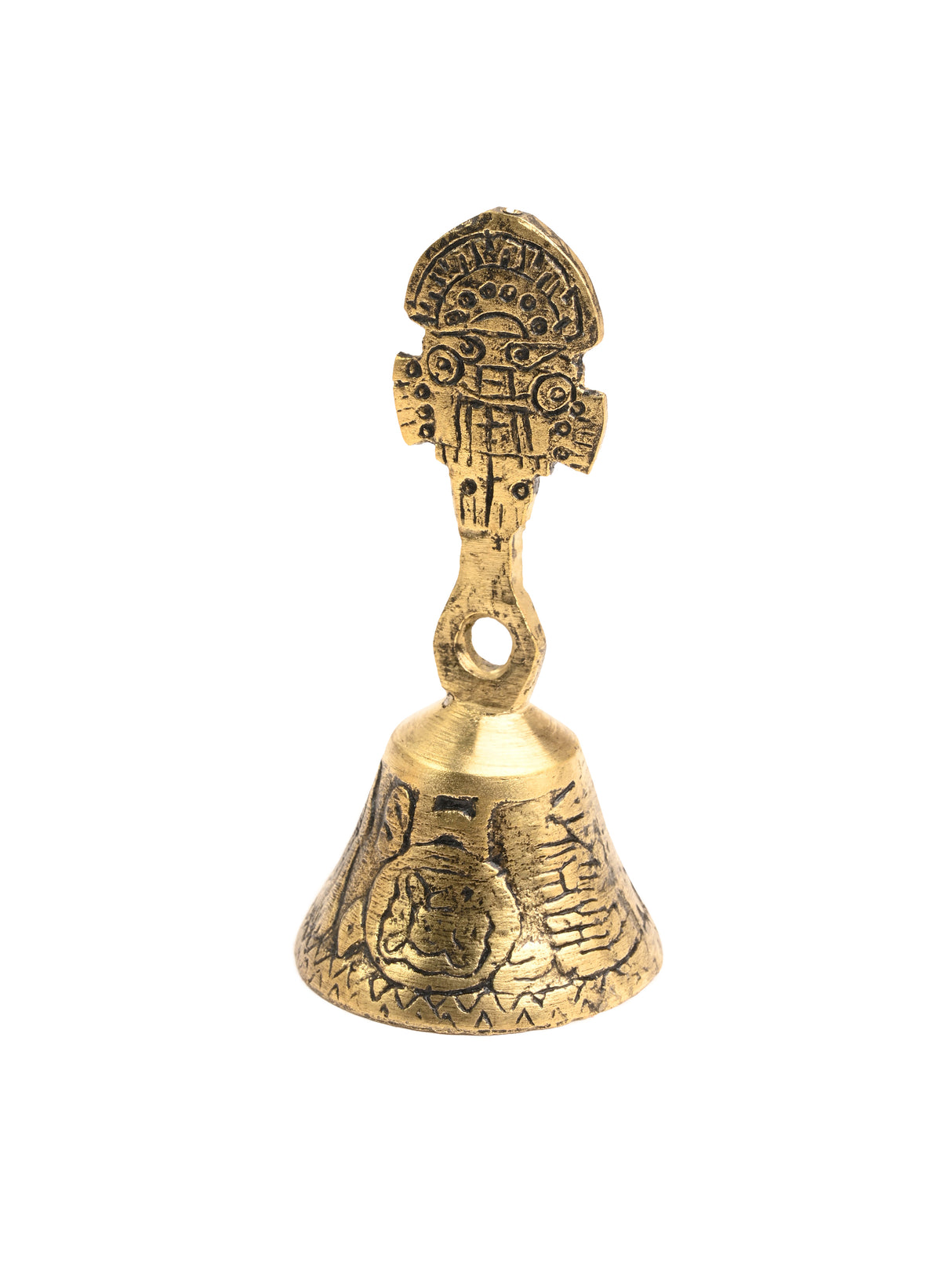 Peruvian Brass Bell Tumi