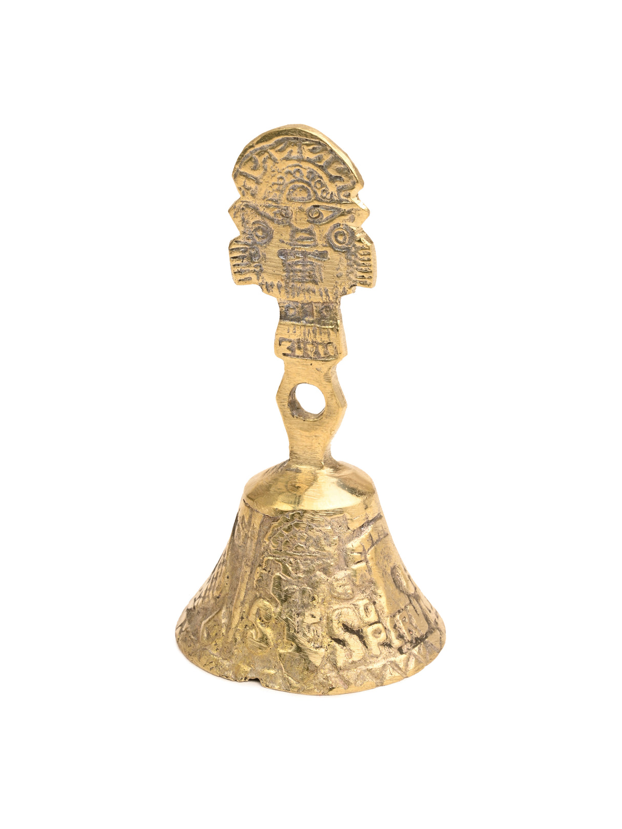 Peruvian Brass Bell Tumi