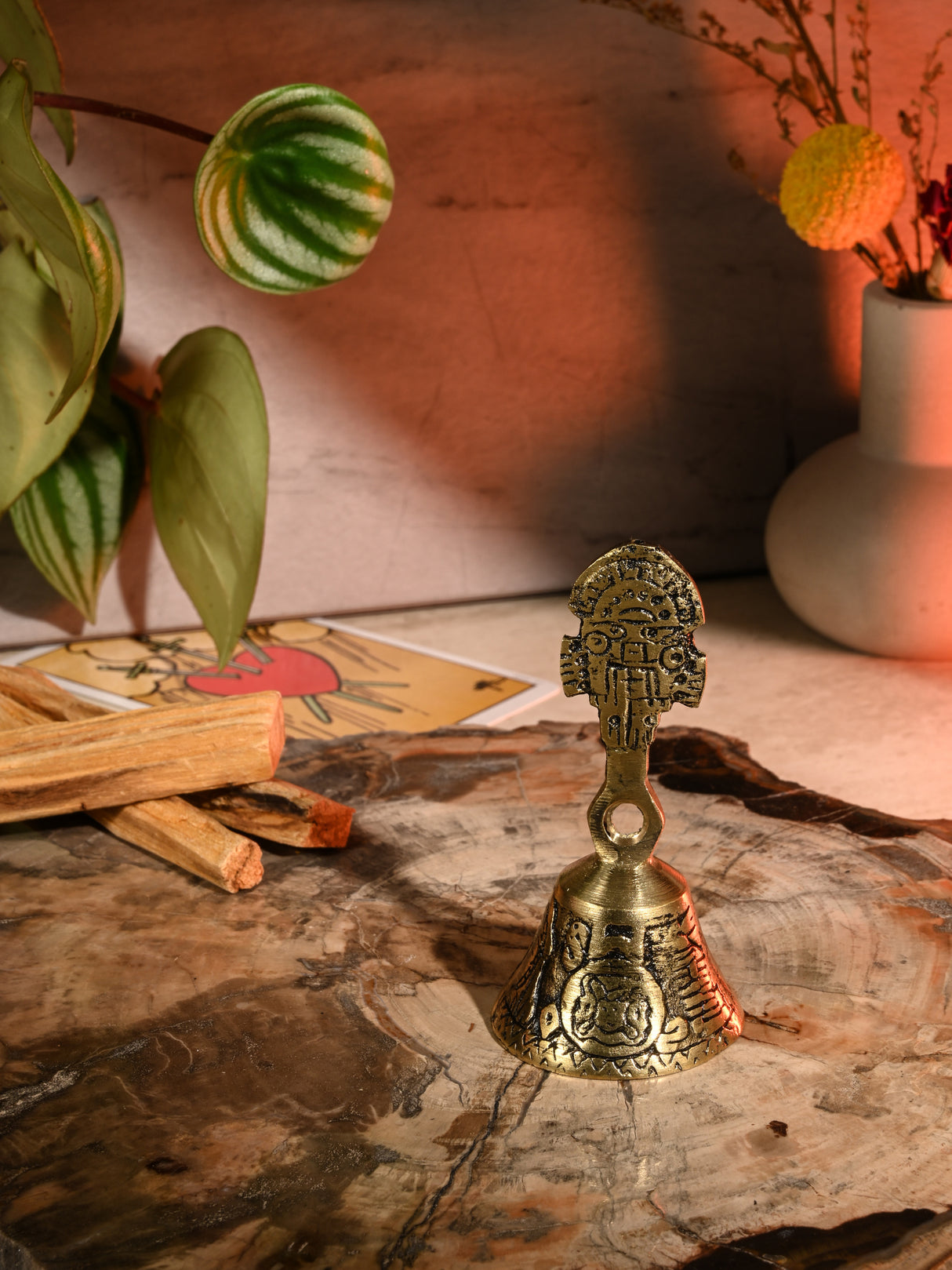 Peruvian Brass Bell Tumi