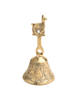 Peruvian Brass Bell Llama