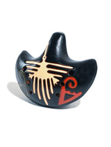 Ocarina Nazca Hummingbird Crescent | mmo4-Black