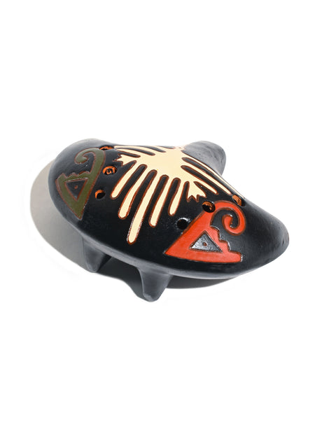Ocarina Nazca Hummingbird Crescent | mmo4-Black