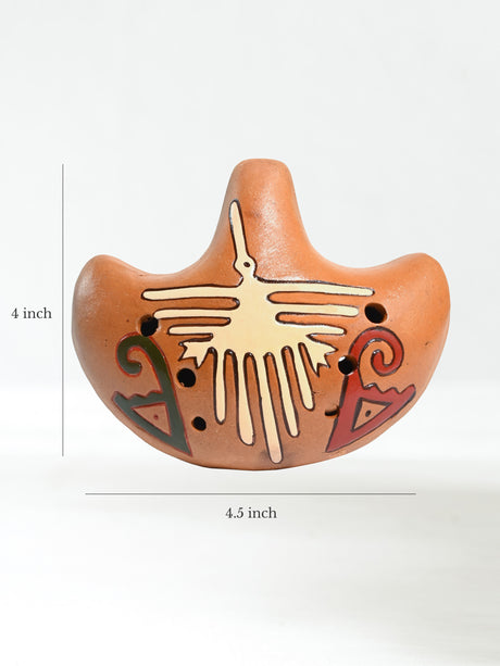 Ocarina Nazca Hummingbird Crescent | mmo4-Tan