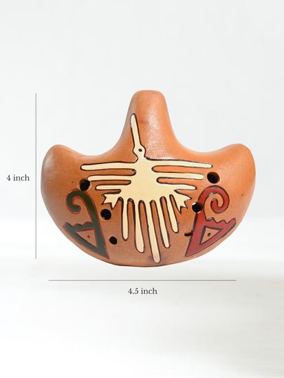 Ocarina Nazca Hummingbird Crescent | mmo4-Tan